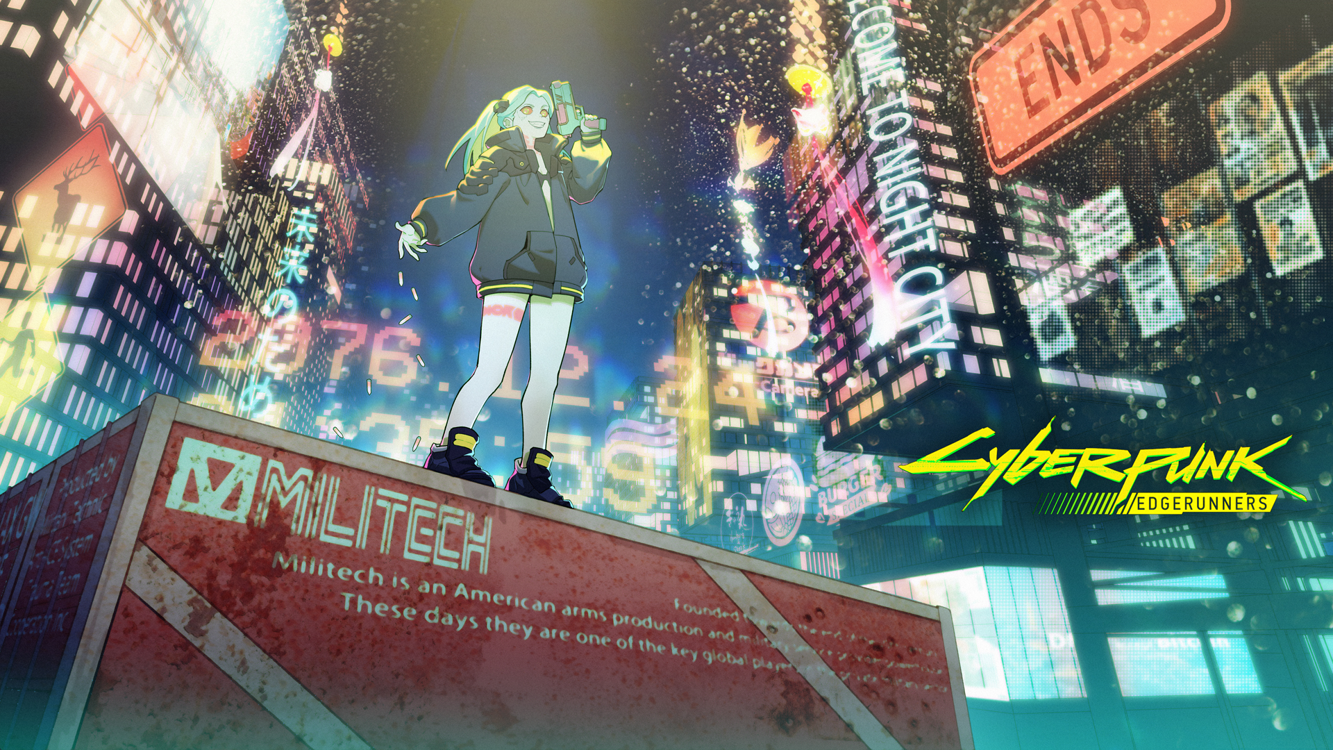 Rebecca Cyberpunk And 1 More Drawn By Araceae Danbooru