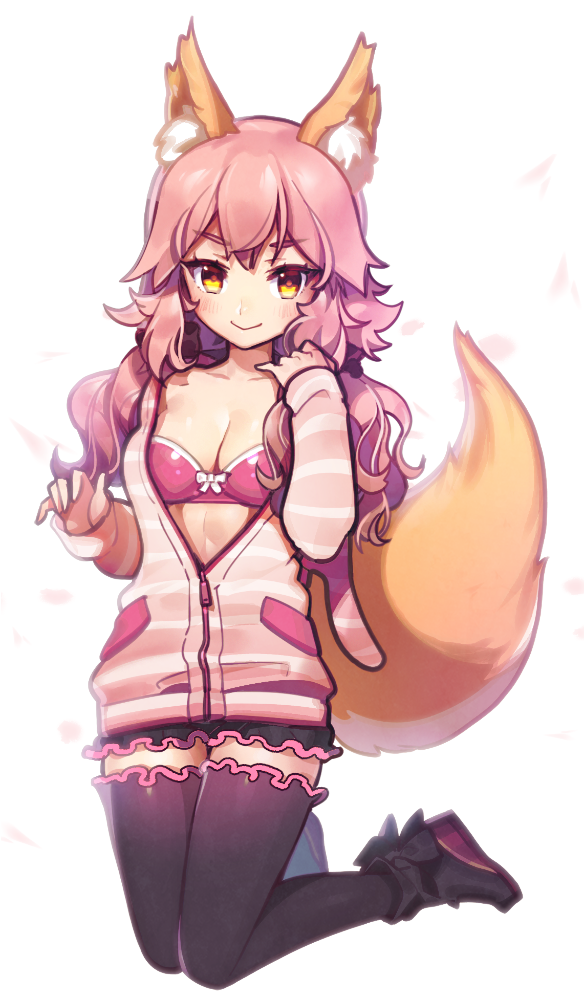 tamamo and tamamo no mae (fate and 1 more) drawn by yurizuka_(sergeant_heart)