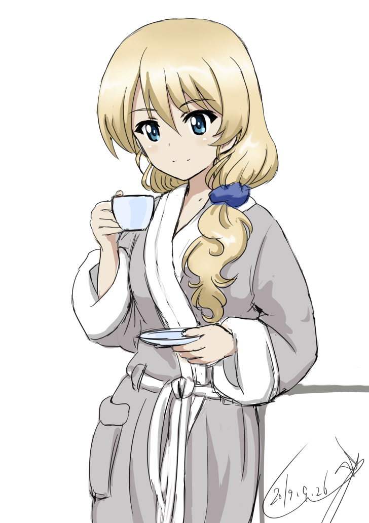 darjeeling (girls und panzer) drawn by bukkuri