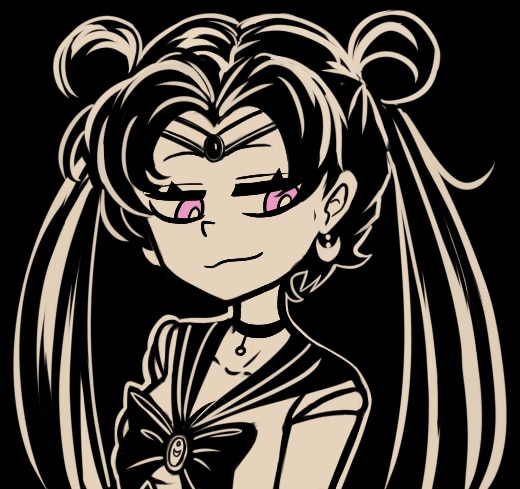 tsukino usagi and sailor moon (bishoujo senshi sailor moon and 1 more) drawn by morphlink