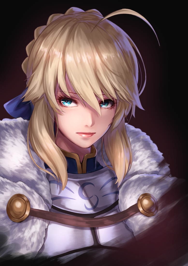 artoria pendragon and saber (fate and 2 more) drawn by re_(re_09)