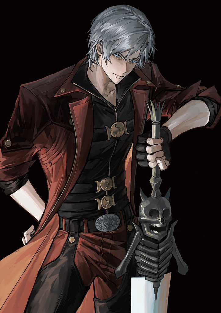 dante (devil may cry and 1 more) drawn by bonley