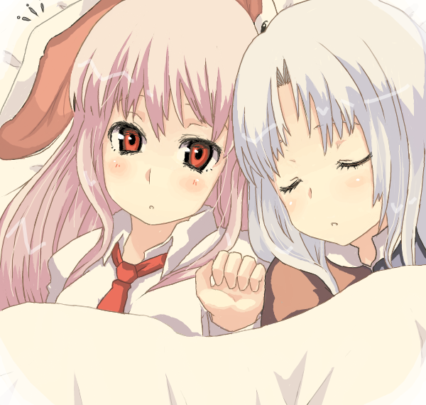 reisen udongein inaba and yagokoro eirin (touhou) drawn by cream_(nipakupa)