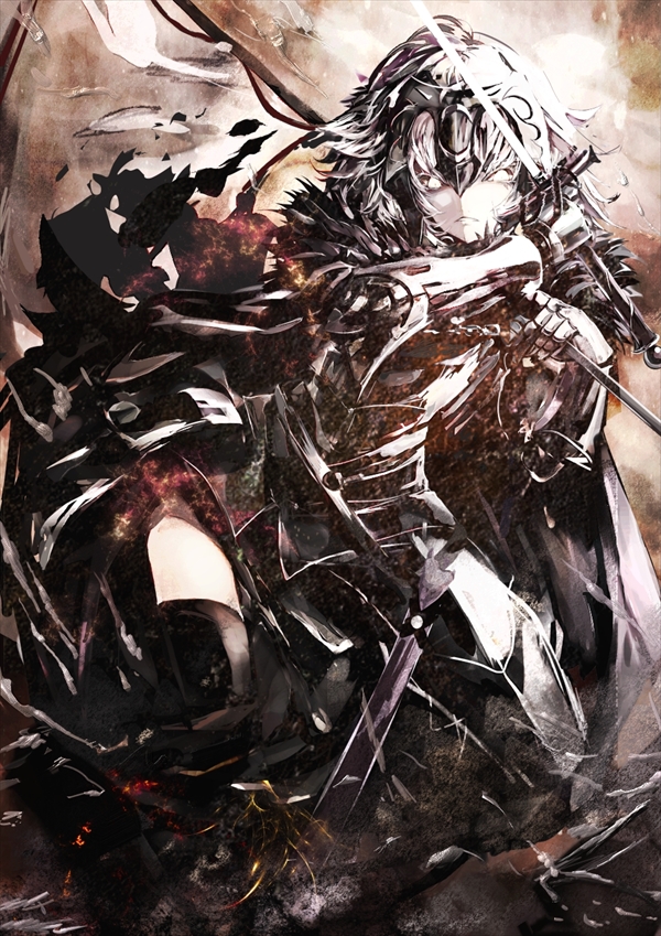 jeanne d'arc alter (fate and 1 more) drawn by kataru_(ubw-emiya)