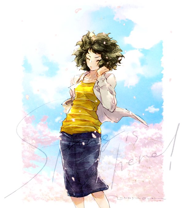 kawakami sadayo (persona and 1 more) drawn by u_emmm