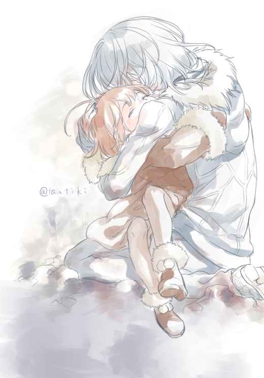 accelerator and last order (toaru majutsu no index and 1 more) drawn by tautiki
