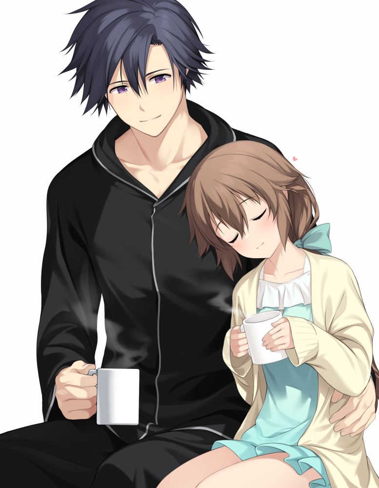 rean schwarzer and towa herschel (eiyuu densetsu and 2 more) drawn by hakuleg