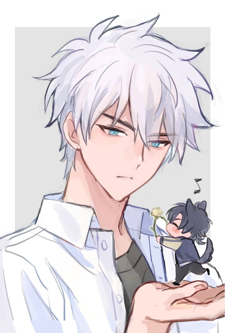 cheng xiaoshi and lu guang (shiguang dailiren) drawn by kyokutsuki