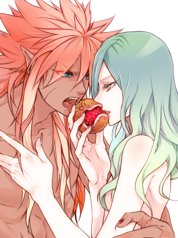 vanfeny vamp and garushaa wolfein (inazuma eleven and 2 more) drawn by zuwai_kani