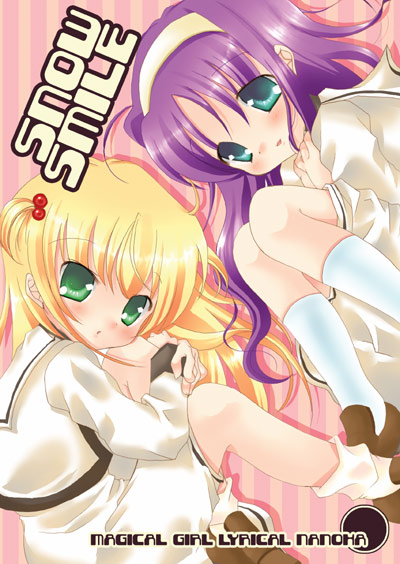 arisa bunnings and tsukimura suzuka (lyrical nanoha and 1 more) drawn by yamada_konayuki