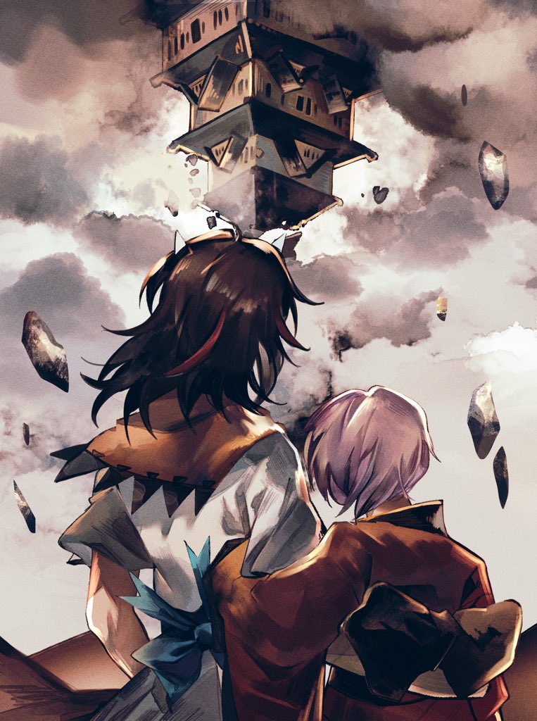kijin seija and sukuna shinmyoumaru (touhou) drawn by kabocha1408