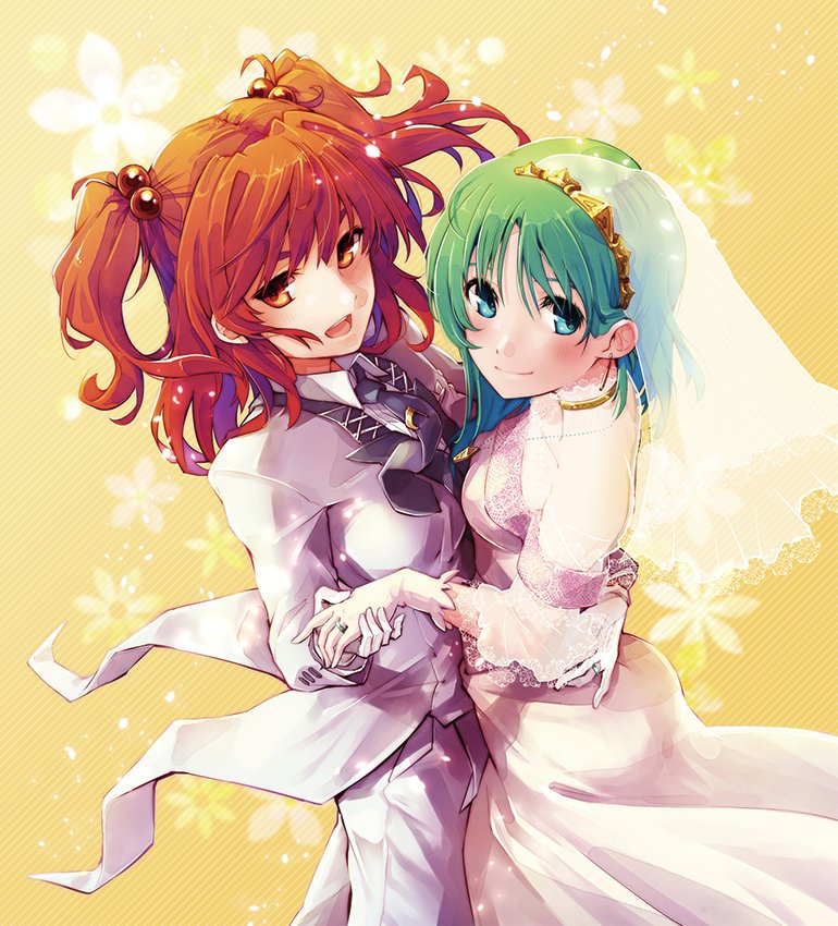 shiki eiki and onozuka komachi (touhou) drawn by kitsune_maru