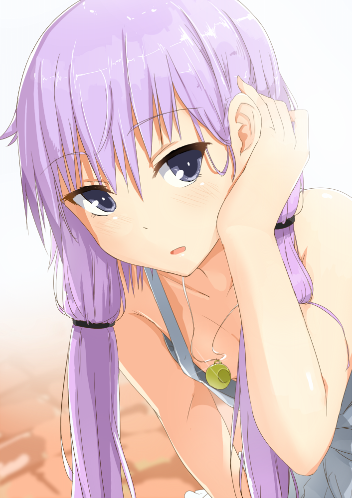 yuzuki yukari (vocaloid and 1 more) drawn by abmayo
