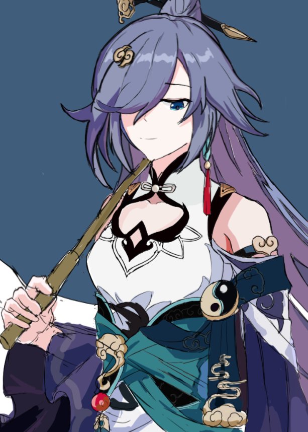 fu hua (honkai and 1 more) drawn by mik_o0u