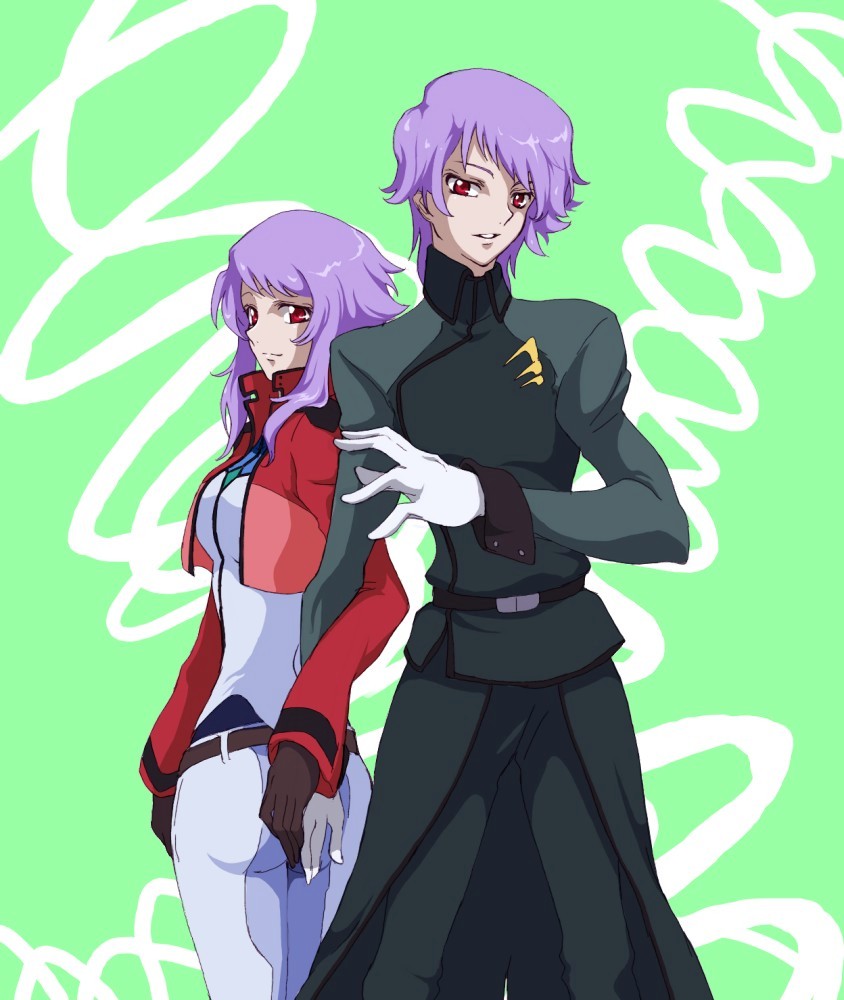 anew returner and revive revival (gundam and 1 more) drawn by aucie