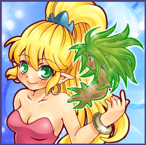 primm and dryad (seiken densetsu and 1 more) drawn by demerin