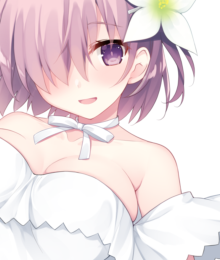 mash kyrielight (fate and 1 more) drawn by miko_(royal_milk)