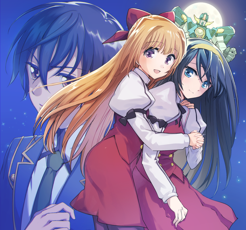 himemiya chikane, kurusugawa himeko, oogami souma, and take no yamikazuchi (kannazuki no miko) drawn by niina_ryou