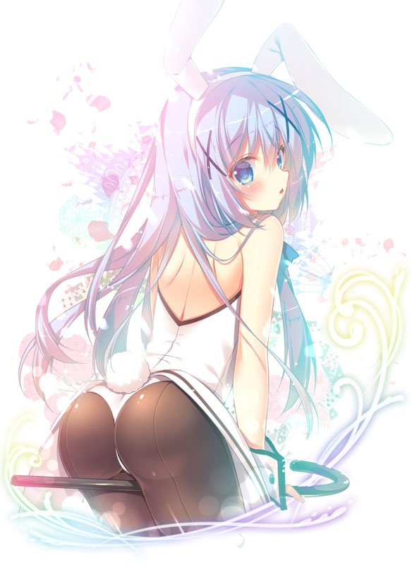 kafuu chino (gochuumon wa usagi desu ka?) drawn by mitsumomo_mamu