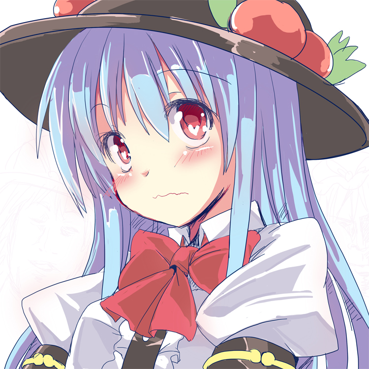 yakumo yukari, hinanawi tenshi, and nagae iku (touhou) drawn by fa_no_hito
