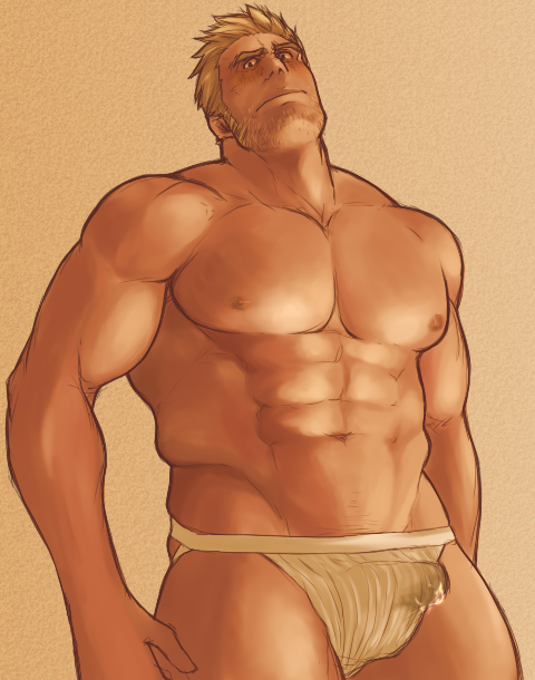 cid highwind (final fantasy and 1 more) drawn by magnum_feering