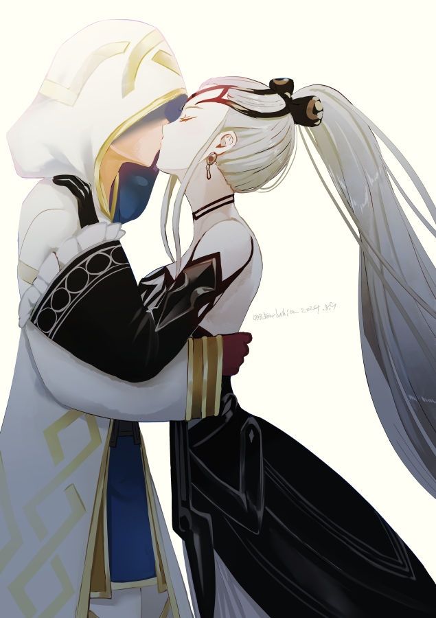 kiran, male kiran, and eir (fire emblem and 1 more) drawn by shoochiku_bai