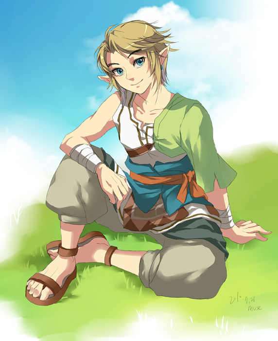 link (the legend of zelda and 1 more) drawn by muse_(rainforest)