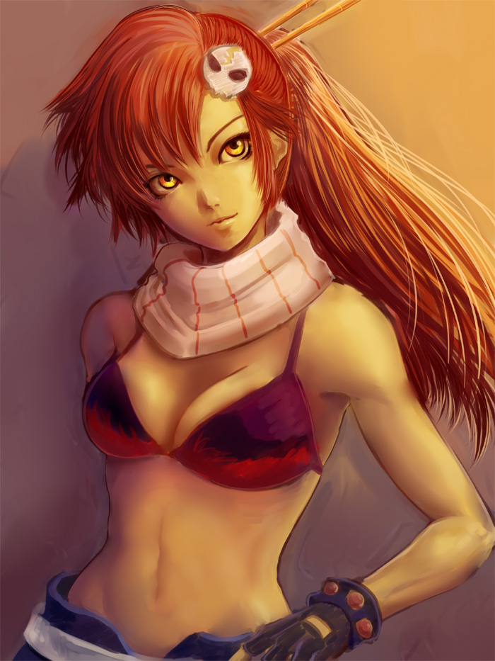 yoko littner (tengen toppa gurren lagann) drawn by zappers