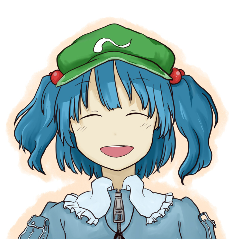 kawashiro nitori (touhou) drawn by fujinoki_(horonabe-ken)