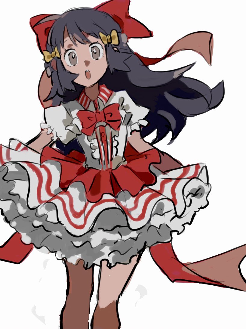 dawn (pokemon and 1 more) drawn by shichibee_(stm_mimi)