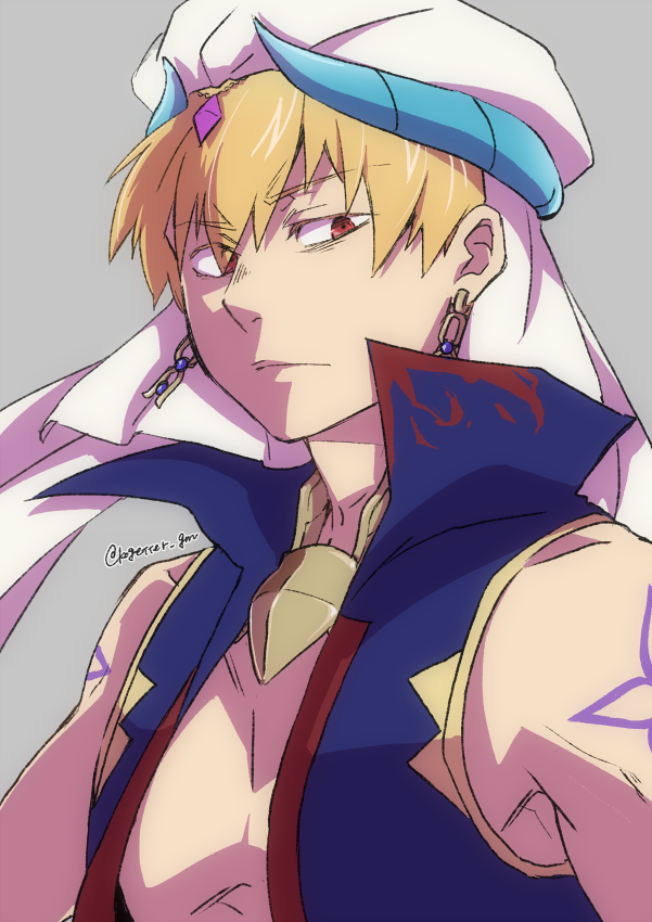 gilgamesh (fate and 1 more) drawn by moonlight_0423