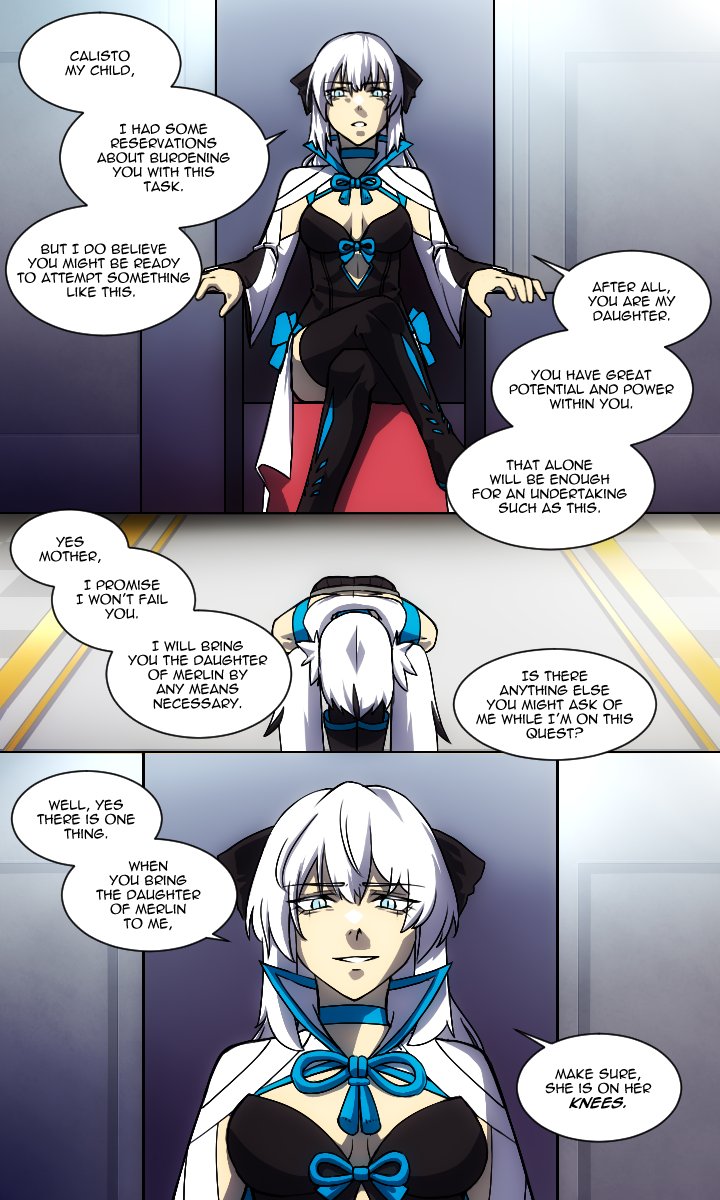 morgan le fay and fujimaru calisto (fate and 1 more) drawn by lazyartlazy12