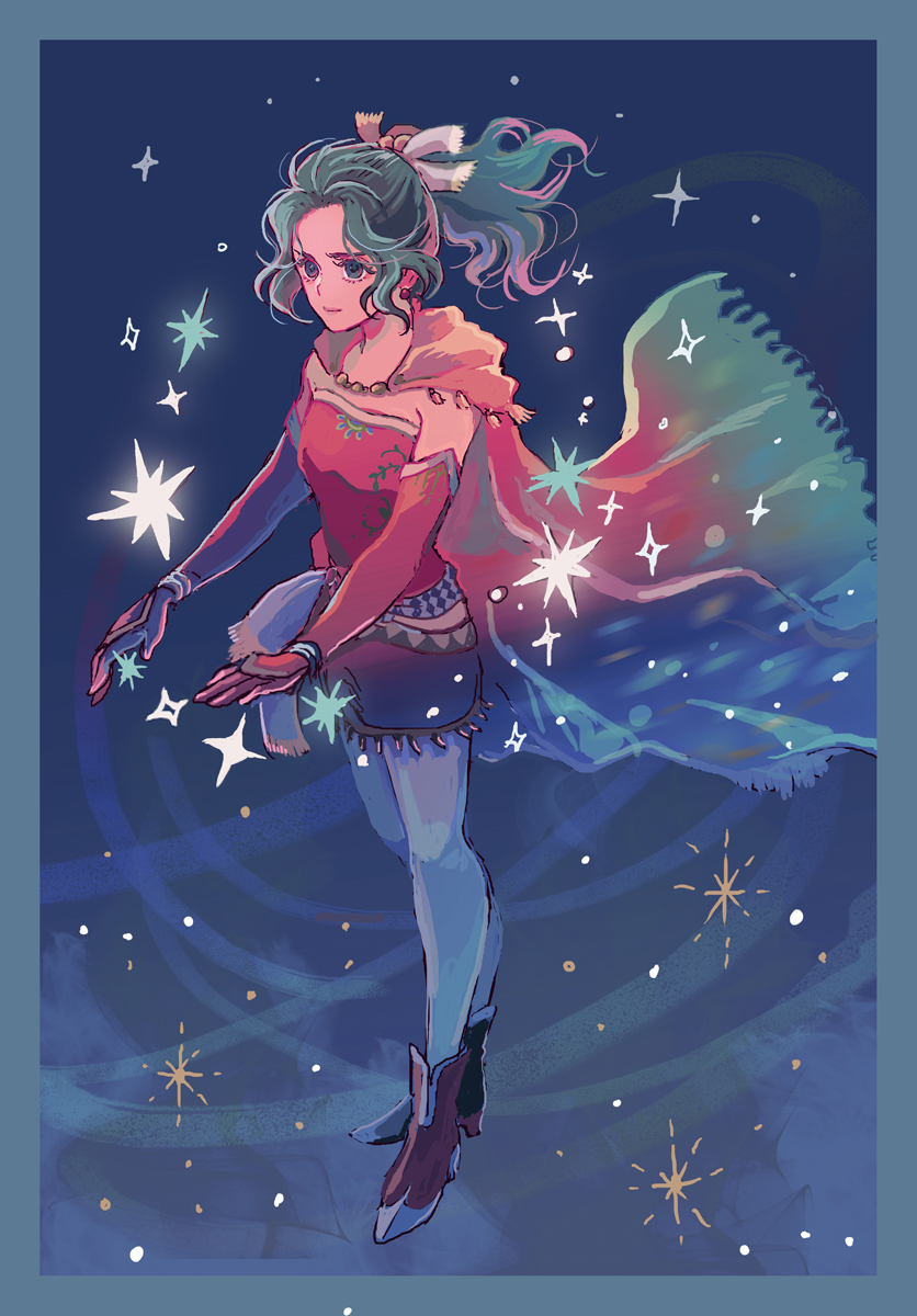 terra branford (final fantasy and 1 more) drawn by uedymummy0921