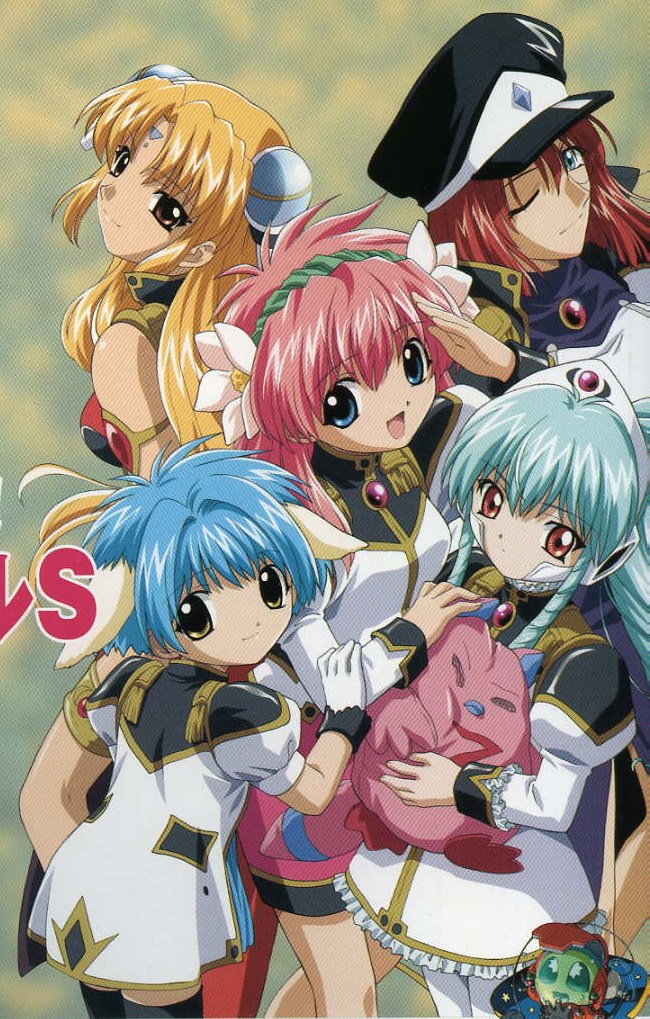 milfeulle sakuraba, mint blancmanche, ranpha franboise, forte stollen, vanilla h, and 1 more (galaxy angel)