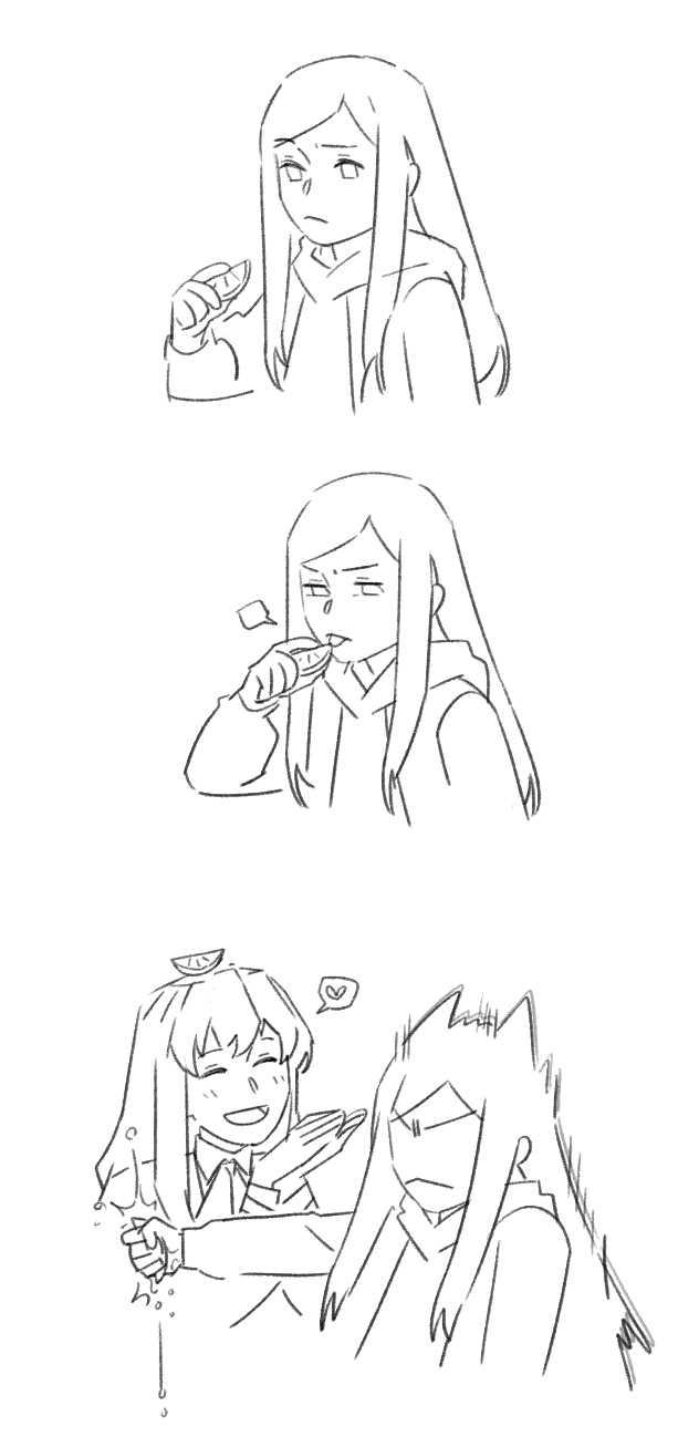 kuga natsuki and fujino shizuru (my-hime) drawn by guri_gom