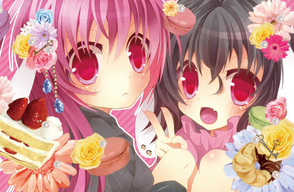reisen udongein inaba and inaba tewi (touhou) drawn by fuuna_thise