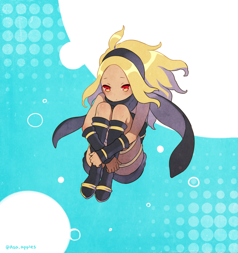 kitten (gravity daze and 1 more) drawn by flaxvivi