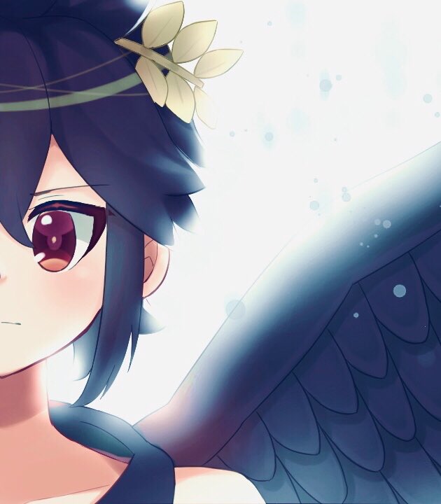 dark pit (kid icarus and 1 more) drawn by waffuum