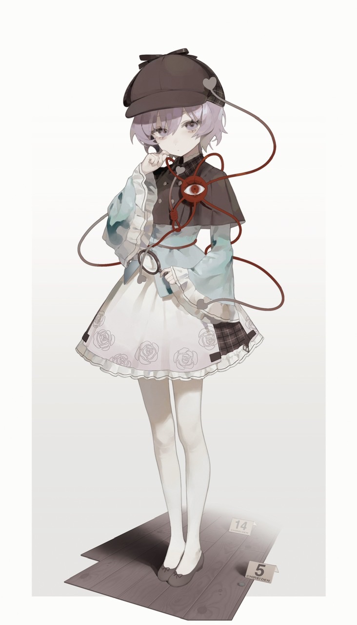 komeiji satori (touhou and 1 more) drawn by rcs_4
