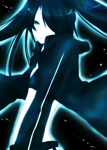 black rock shooter (black rock shooter) drawn by sotsunaku