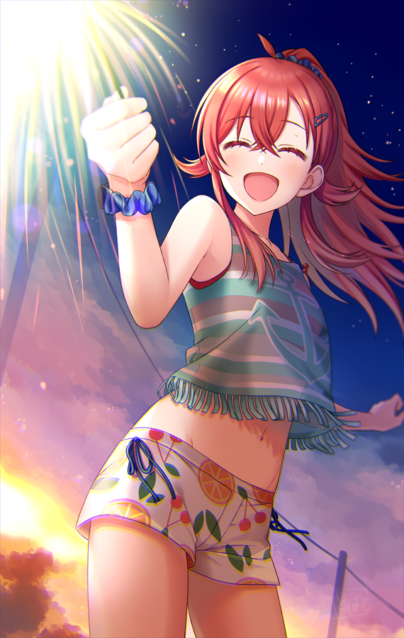 komiya kaho (idolmaster and 1 more) drawn by tobade_(tbdfactory)