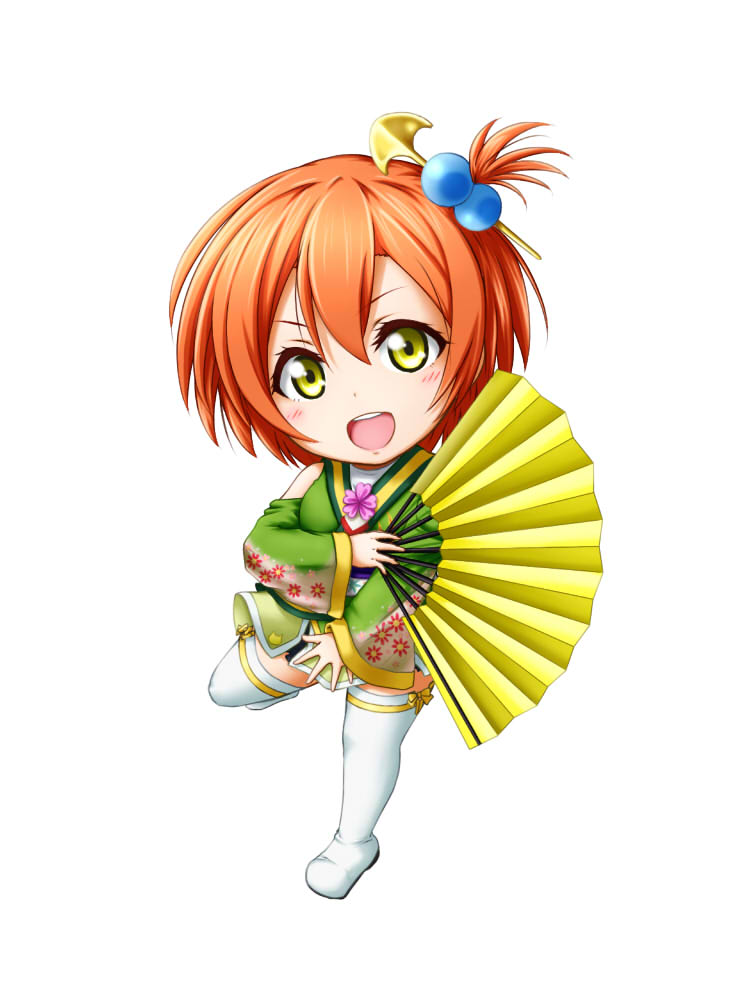 hoshizora rin (love live! and 2 more) drawn by kuena