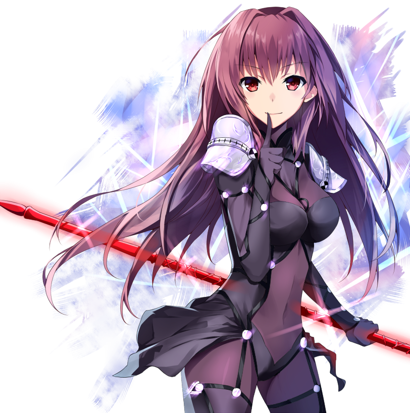 scathach (fate and 1 more) drawn by tsuezu