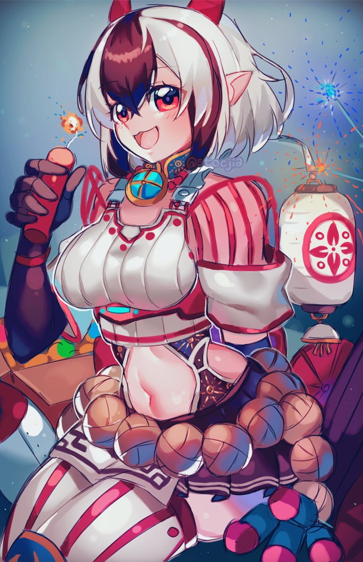crossette (xenoblade chronicles and 1 more) drawn by yagi_(kyuhyun)