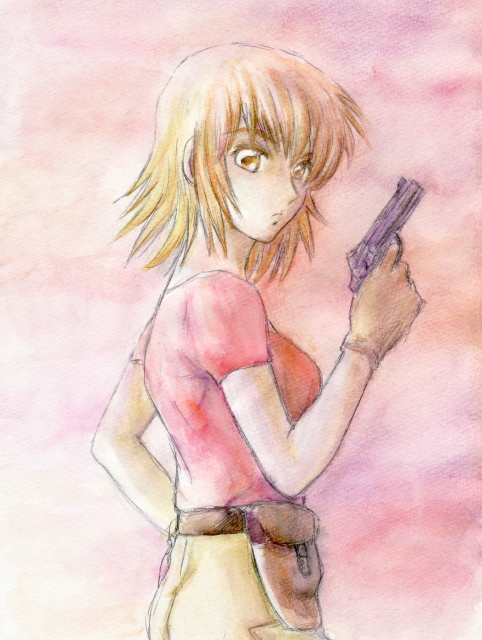 cagalli yula athha (gundam and 1 more) drawn by parubinko