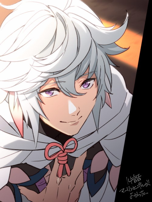 merlin (fate and 1 more) drawn by lunapont