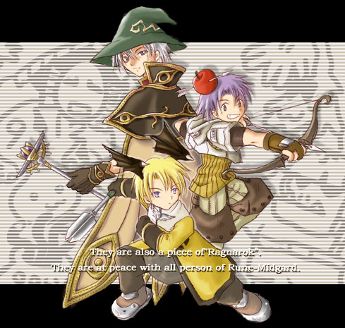 poring, acolyte, hunter, wizard, alarm, and 2 more (ragnarok online) drawn by suni_(pixiv401818)