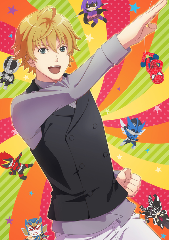 spider-man, origami cyclone, kamen rider den-o, hit-girl, hazama masayoshi, and 2 more (marvel and 9 more) drawn by bb-2