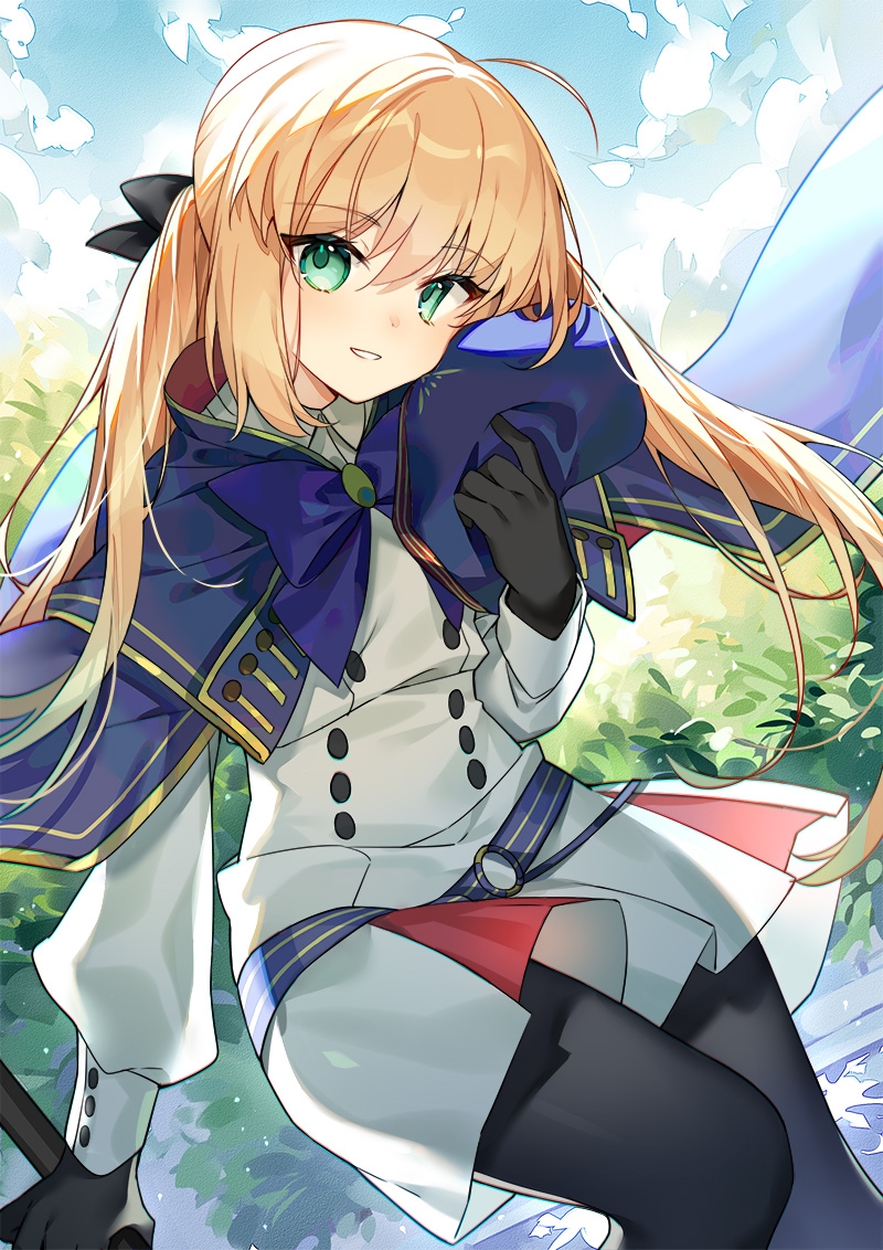 artoria pendragon and artoria caster (fate and 1 more) drawn by kamiowl