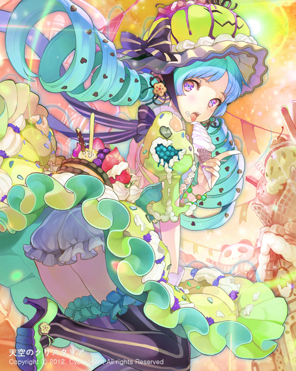 sweet killer (tenkuu no crystalia) drawn by cocorip